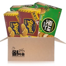 올따옴) 오리온 다이제 오리지날 351g 2개+롯데샌드315g 2개, 1개