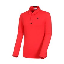 볼빅 남성 골프 스트레치 카라 긴팔 티셔츠 VMTSK992 RE