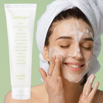 캐비지 여드름기능성 바하 약산성 폼클렌징 120ml, 1개
