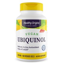 헬시 오리진스 유비퀴놀 카네카 코큐텐 코엔자임 Q10 100 mg 60 베지젤, 1개, 기본