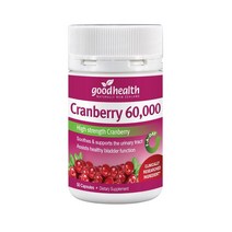 굿헬스 크랜베리 영양제 60000mg 50캡슐, 1개, 상세설명참조