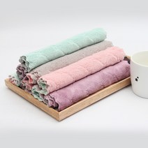 SNS 물먹는 벨벳극세사 양면행주 대형, 100개