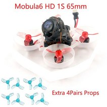 JMT Mobula6 HD Mobula 6 1S 65mm Brushless Bwhoop FPV 레이싱 무인기 4in1 Crazybee F4 Lite Runcam Nano3 Preo, Mobula6 HD DSM-2 RX
