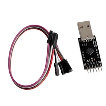 드론 GPS 카메라 촬영용 5개/몫 CP2102 모듈 STC 다운로드 케이블 USB 2.0 to TTL 6PIN 시리얼 컨버터 RCma, 한개옵션0