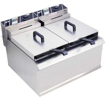 치킨집 튀김기 프라이기계 업소용 상업용 2구, 11L 1구  전기 프라이어(3.5kw)