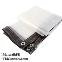 투명 텐트 우레탄창 tpu창 천막 비닐 방수포 돔 버블 텐트 쉘터 0.1mm pe 필름, 0.1mm 방수포, 2mx2m
