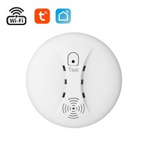 연기감지 누수감지 화재감지 소방tuya wifi 연기 감지기 화재 경보 보안 시스템 모든 가정 및 주방 smarthome smokehouse 독립 경보, 와이파이 S11