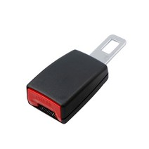 MALL 차량용 안전벨트 연장 클립 카시트, 블랙1P