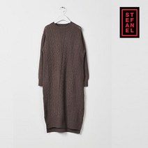 [런칭가89 900원]스테파넬 에어울 니트 원피스 (겨울원피스)