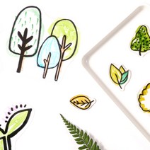 민화샵 슈링클 무도안 마술종이 투명 0.2mm 슈링크 쉬링크 쉬링클