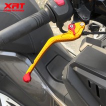 SYM 크루심125 레버 튜닝 XRT 크루심300 접이식 레바 폴딩레버, 롱, Blue - 블루