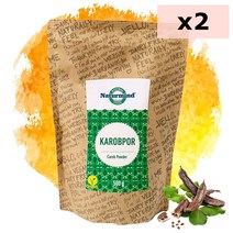 Naturmind 캐롭 파우더 가루 분말 500g 2팩 Carob Powder gluten-free lactose-free caffeine-free(독일배송)