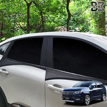메이빈 코란도투리스모 최고급형 스판재질 햇빛가리개 차박 모기방충망 2P세트 캠핑 낚시, 1세트, 승용 뒷열2P