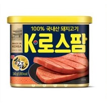 롯데푸드 K 로스팜 340g, 72개