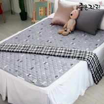 무자계 물세탁안심 캠핑용 빨아쓰는 워셔블전기요 가정용 침대 야외 전기장판 중형 전기매트 [하우스윌그레이]