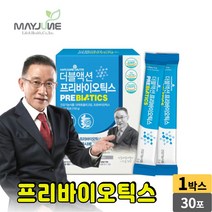 이승남 더블액션 프리바이오틱스 신바이오틱스 유산균 분말 가루 파우더 휴대용 스틱 건강기능식품 할랄 코셔 인증, 1BOX, 30포