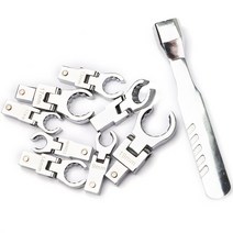 토크 렌치 휴대용 래칫 72 기어 쉐이킹 헤드 교체 가능한 조합 세트 회전식 180 ° 토크렌치