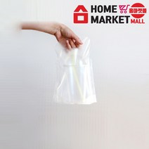 비닐컵캐리어 HDPE 비닐캐리어1구-무지 1칸 2000개 커피비닐캐리어 테이크아웃비닐봉투