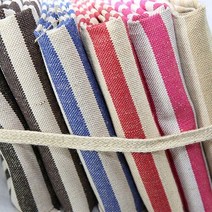 G2305120004 대폭 황마스트라이프 택1, 대폭 황마스트라이프 블루