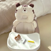 [젤리맘] 무나체어 아기의자 호랑이라이너세트 5종(아기의자+트레이+카트+필로우+라이너) 이유식의자, [무나]아쿠아마린+트레이+카트+호랑이2종