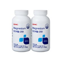 GNC 마그네슘250 (695mg 120캡슐 120일분) x 2입