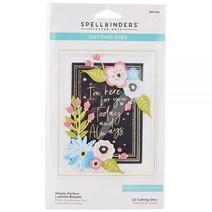 Spellbinders 에칭 다이 블룸 금속