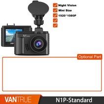 어라운드뷰 후방 사이드 카메라 Vantrue-N1 프로 대시 캠 1.5인치 미니 자동차 DVR 카메라 1080P 비디오 레, 01 N1P-Standard_04 256G