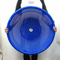 오메가키친 뉴 원형 소쿠리 색상랜덤 AA 플라스틱 채반 바구니, 9호 (색상랜덤)