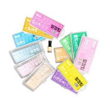 빅젤플러스 셀프네일/초보자용/말랑이젤팁/말랑팁/투명말캉팁 12종, 말캉 스틸레토