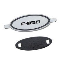 2pcs 자동차 배지 로고 인테리어 좌석 스티커 포드 픽업 F150 XLT 랩터 셸비 F250 F350 F450 F550 F650 액세서리, [04] For F350, [02] Type B