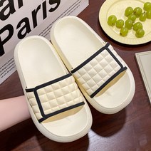 ZZJJC 캐주얼 미끄럼방지 실내화 여자 패션 외소프트 슬리퍼를 신다