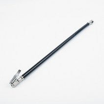 자동차 트럭 공기 타이어 압력 팽창기 게이지 용 척 호스 바이크 오토바이 자전거 유연한 고무