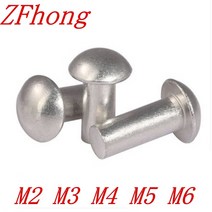 팝너트건 전동너트 리벳건 팝너트 어댑터 2050100pcs m2 m2.5 m3 m4 m5 m6 gb867, m6(20개), 길이12mm