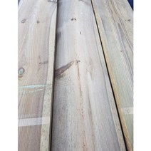 방부목구조재 38X184X3600mm 방부액처리 레드파인구조목 계단재 목재 각재 데크재