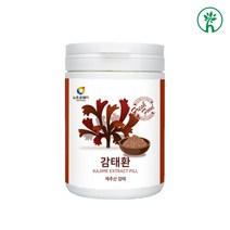 제주도 제주감태 감태 추출물 분말 가루 환 소환 디엑콜 가바 수용체 갈조류 해조류 고농축 쉬운 플로로탄닌 타닌 폴리페놀 후코이단 슈퍼 효능 효과 알약형태, 제주 감태추출물 분말 타블렛 60정, 한개, 120g
