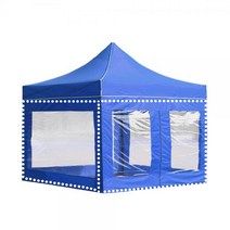 DZB 캐노피 천막 벽면만 1면 투명벽면 투명지퍼 바람막이 천막가림막 포장마차 테라스 옥상 행사천막, DZ투명4.5M 크림