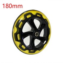 PU7 인치 180mm 휠 전기 스쿠터 트롤리 타이거 자동차 자전거 보조 휠체어 캐스터 고탄성, [14] 10mm