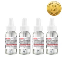 메디필 글루타치온 600mg 주근깨 잡티 기미제거 백옥주사 미백 화이트닝앰플 30ml 4병