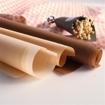 테프론시트 유산지 포장지 튜브 매트 재사용 가능한 베이킹 매트 60x40cm 내열성 그릴 바베큐 붙지 않는
