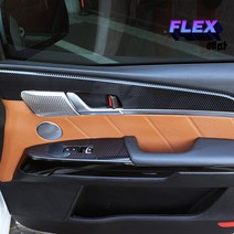 네피카 2023 모하비 더마스터 카본몰딩 윈도우패널 튜닝 용품, 윈도우 패널 4P (2열 A타입)