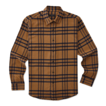 에스티코 브라운 클래식핏 플란넬 체크셔츠_SDSRD13CCH