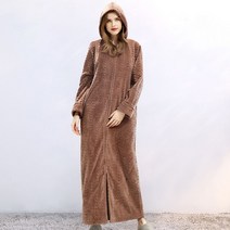 호텔 목욕 가운 롱 후드 커플 골프장 샤워 여자 이케아 남자 원피스 찜질방 여성 실내 용 주니어 극세사 복 치마 잠옷, L(120-160) 커피 소녀, E