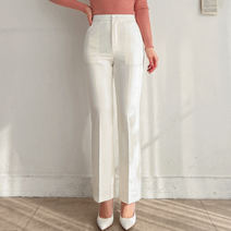 (무배 S-2XL) 7color 여성 컬러 세미 부츠컷 스판 슬랙스 팬츠 002