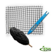 EDIS 수선용품 (검정) SET / 골프망(30*40)+수선실 30m+수선바늘