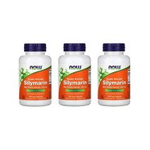 나우푸드 더블 스트렝스 실리마린 밀크 시슬 추출물 300mg 베지캡슐 100개입 X3병 아티초크 글루텐프리