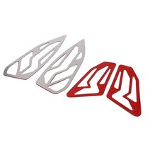 ZONTES 존테스310 튜닝 부품 오토바이 발판 foot peg rests pedal footboard plate footpad for zontes zt -m zt m zt-, 은