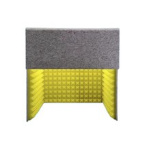 유튜버 간이 방음부스 보컬 연습 홈레코딩 레슨, F.옐로우