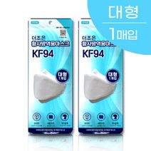 더조은마스크 KF94 [대형 1매입] 미세먼지 황사방역 성인용마스크, 50매입