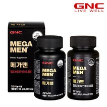 [GNC]메가맨 멀티비타민 앤 미네랄 (90정) 45일분x2병