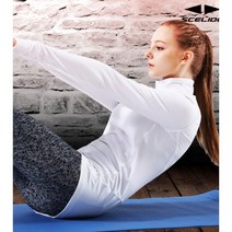 스켈리도 여성 킵 코어발란스 터틀넥 핑거 긴소매 SJWB1007W
